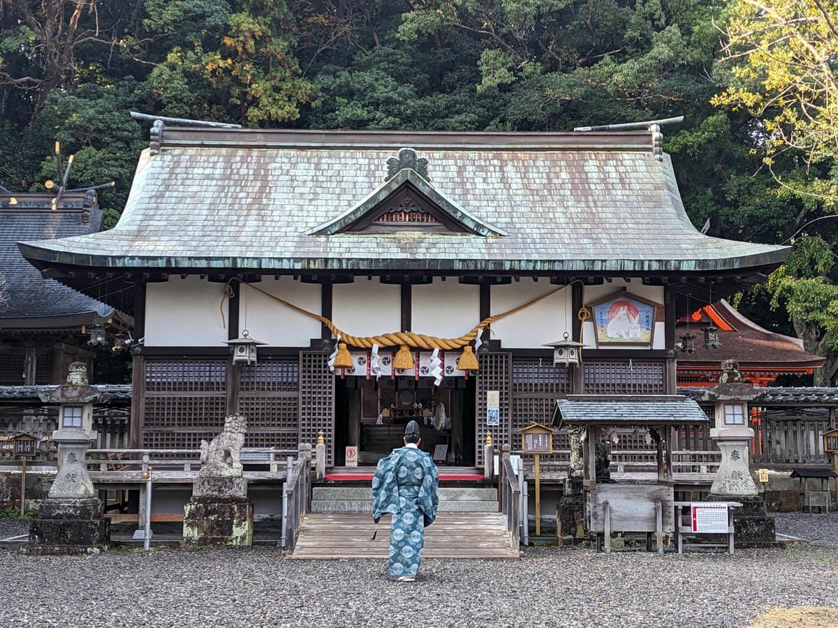 熊野古道中邊路到近露D1 有神居住的地方
