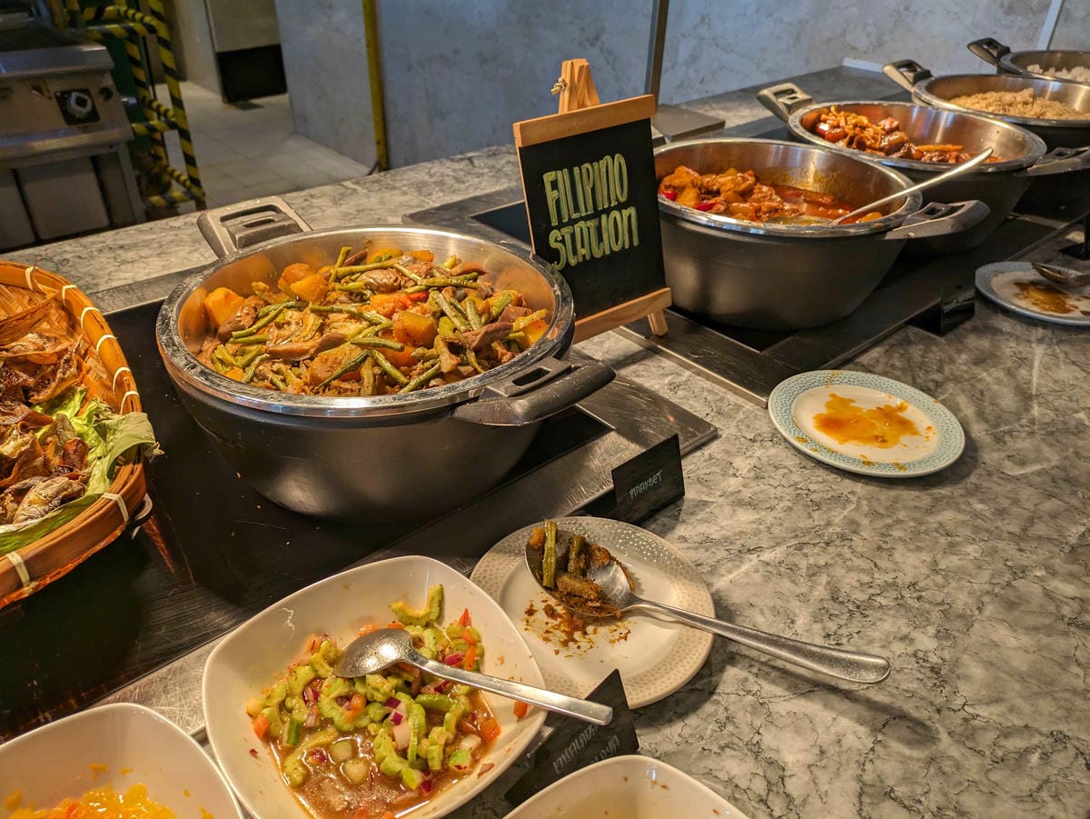 宿霧喜來登麥丹島度假酒店自助餐早餐