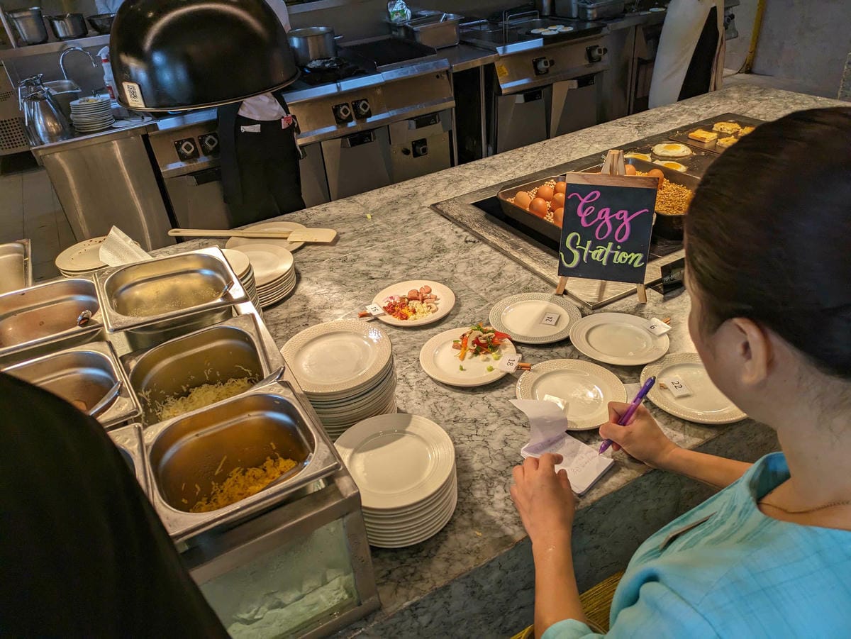 宿霧喜來登麥丹島度假酒店自助餐早餐