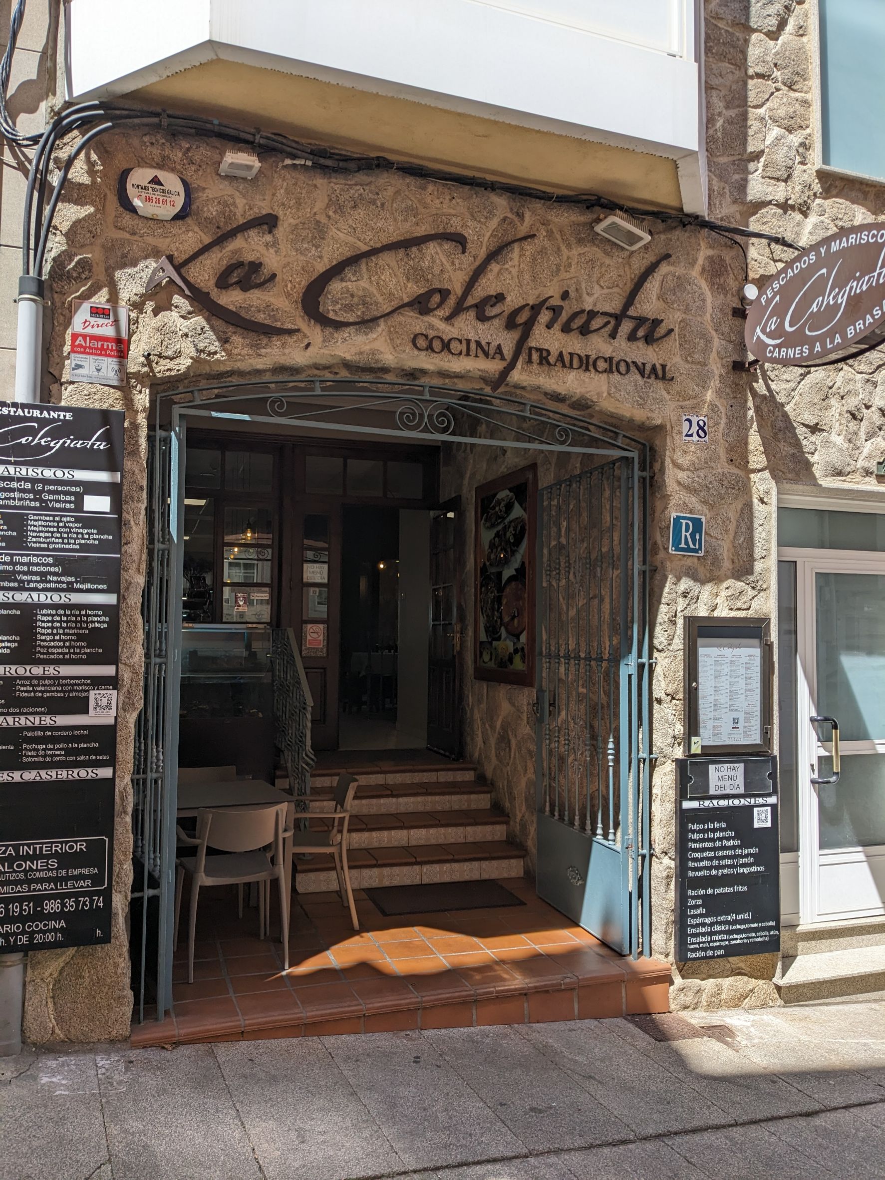 Biona餐廳Restaurante la Colegiata葡萄牙之路西班牙朝聖