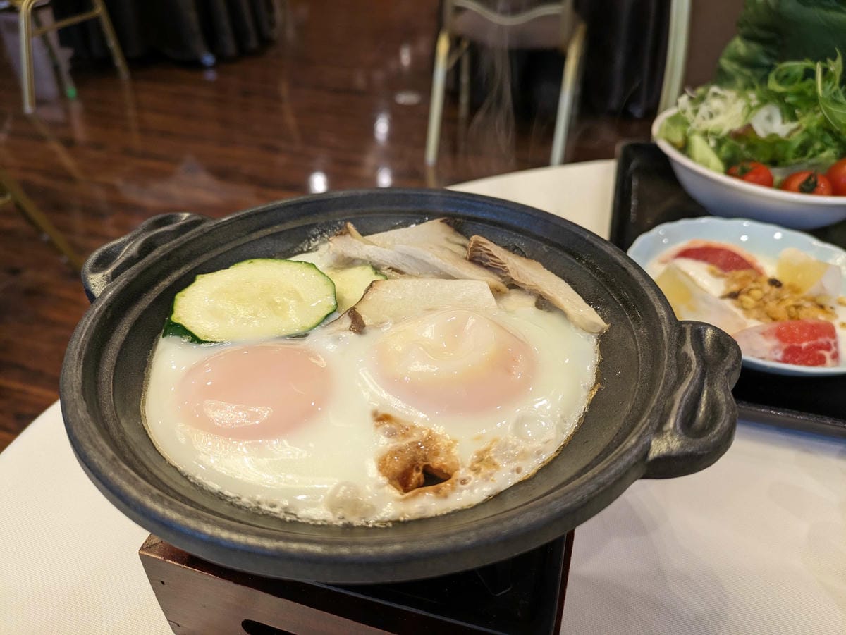 新宮站Hotel New Palace早餐鐵板燒開動