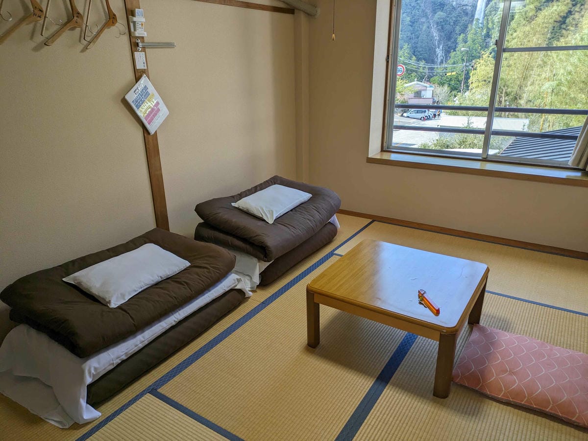 熊野古道那智大社：美瀧山莊負離子吸到飽