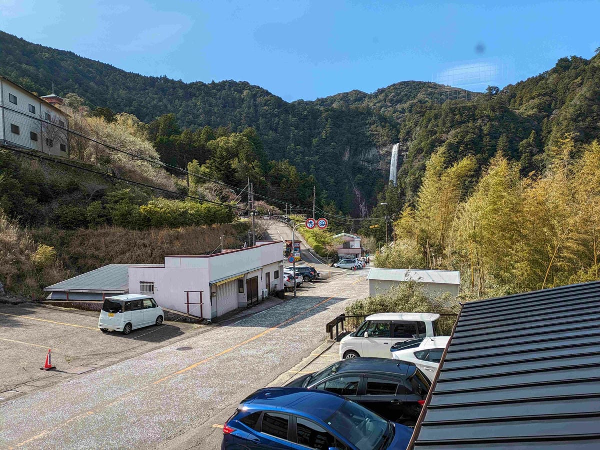 熊野古道那智大社：美瀧山莊負離子吸到飽