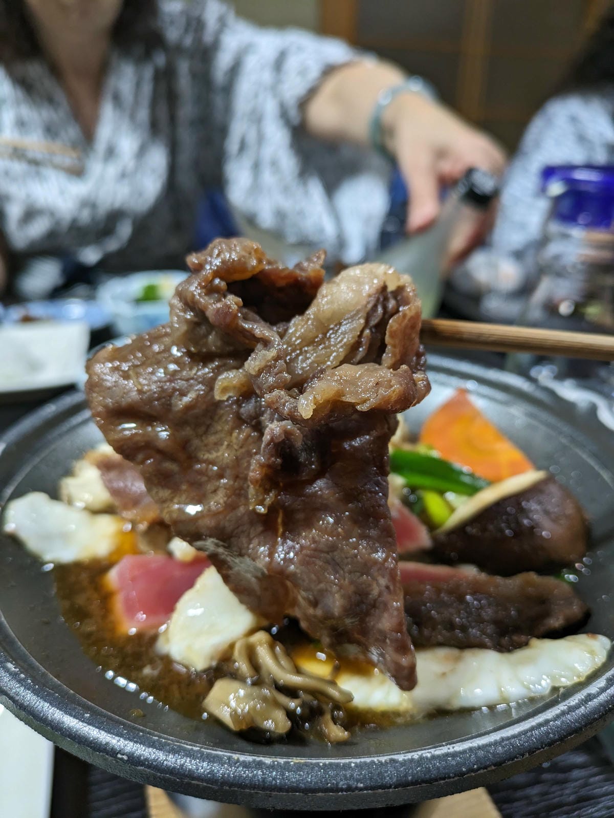 熊野近露溫泉民宿特製餐點超優秀