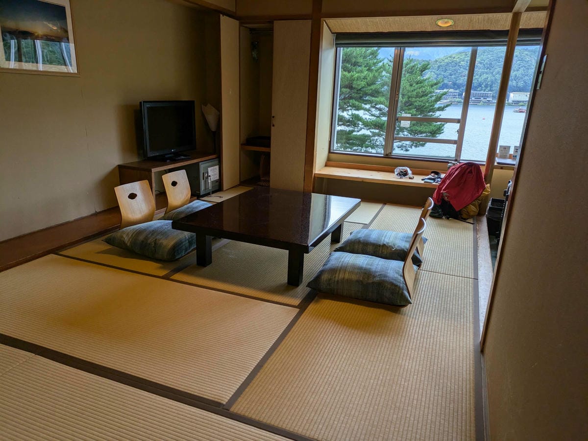 河口湖富士湖飯店。體驗屬於日本的用心