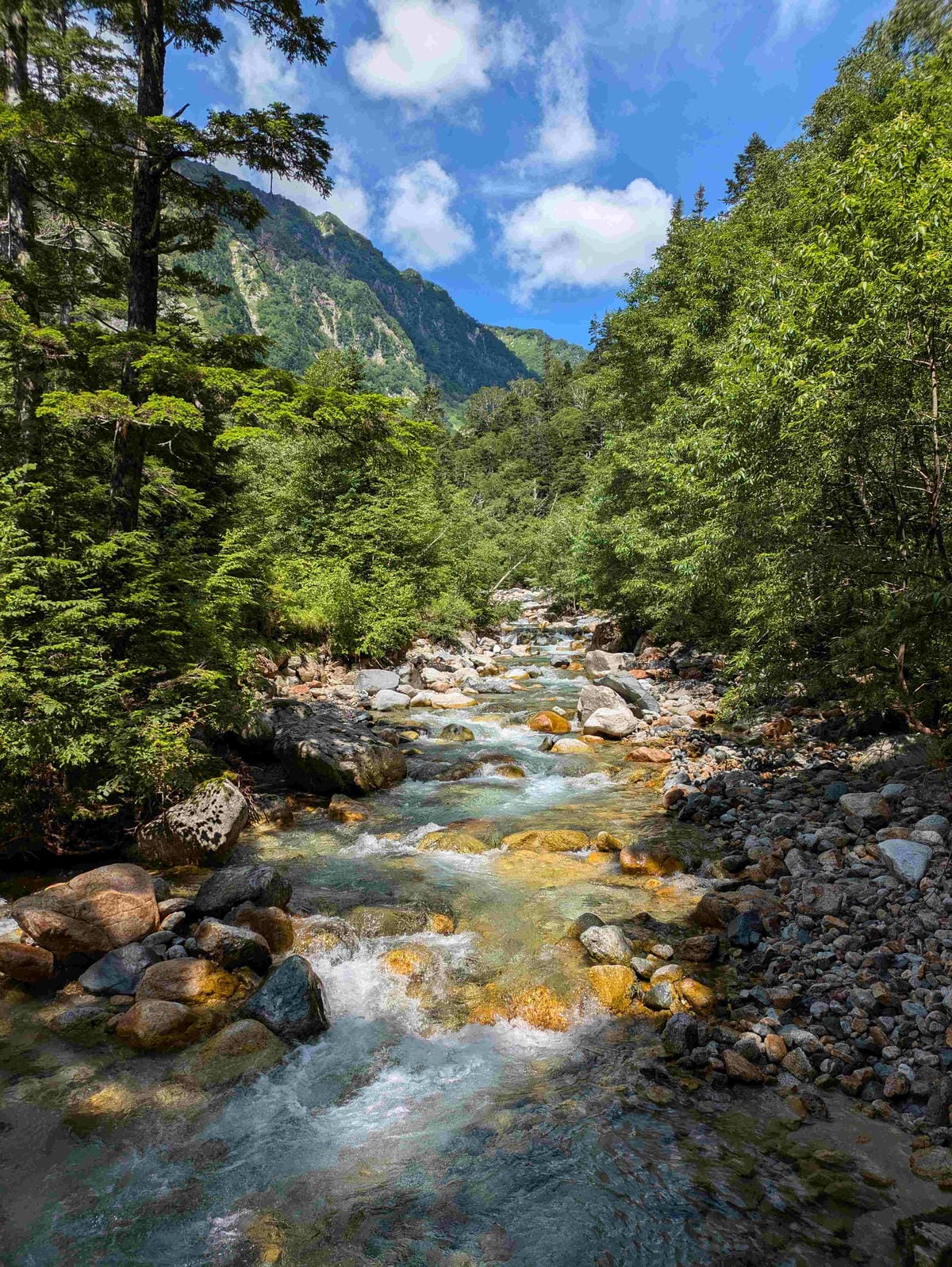 北阿爾卑斯山表銀座，槍岳山莊到上高地