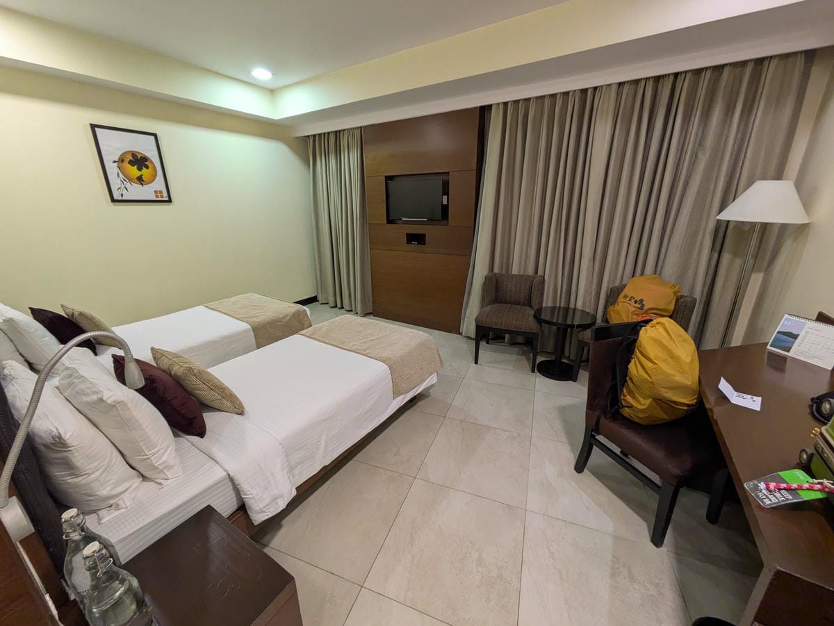 加爾各答初見面，住 peerless 這裡真好！