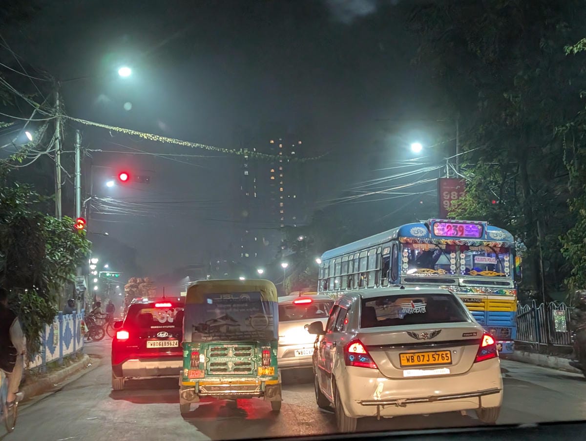 加爾各答初見面，住 peerless 這裡真好！