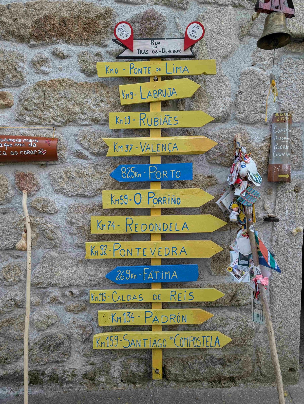 葡萄牙朝聖中央路 終於抵達 ptd de lima 蓬蒂迪利馬